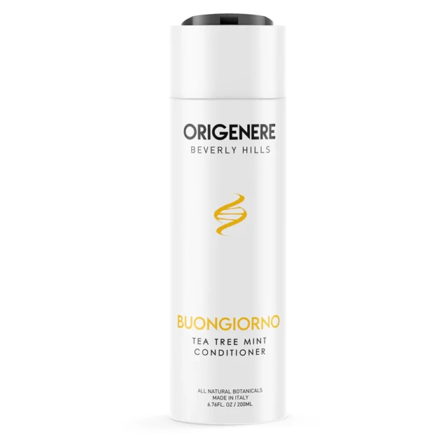 Alvi Armani’s Tea Tree Conditioner, designed for post hair transplant care.